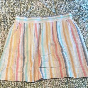 Loft striped skirt